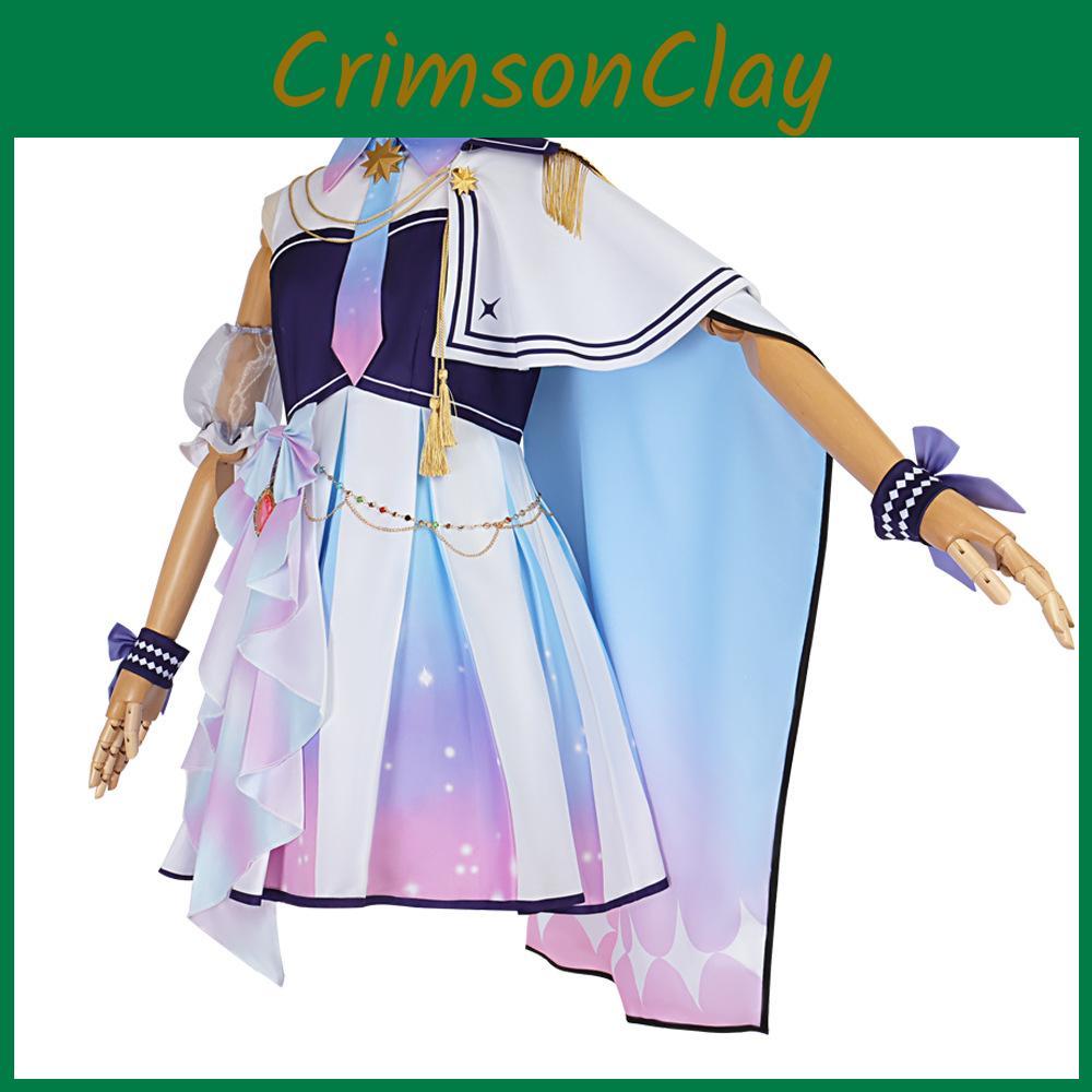 Hololive Cosplay Attire With Polyester And Elastane For Street Fashion Fans