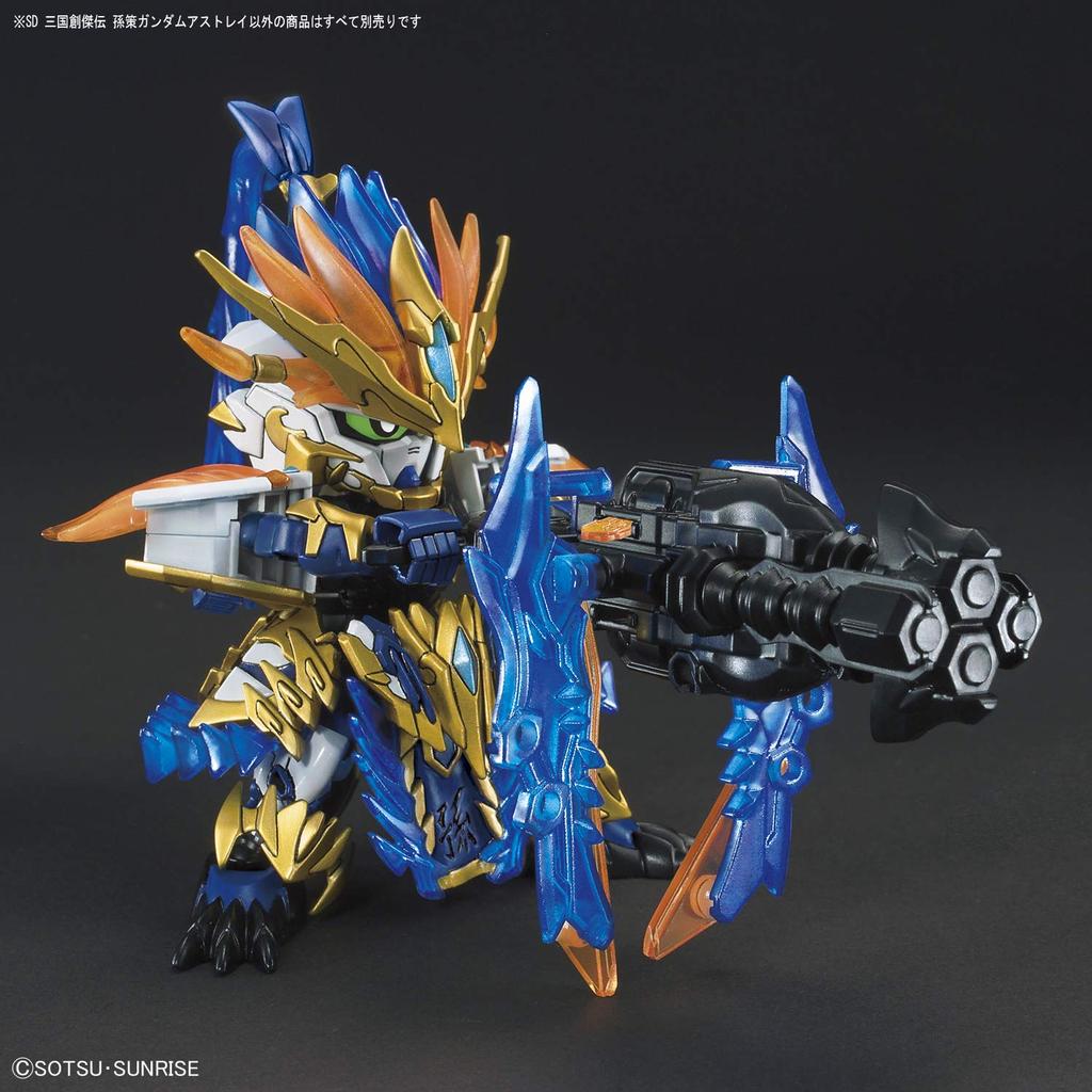 BANDAI SPIRITS SD Gundam Sangoku Soketsuden Sonsaku Gundam Astray Color-coded Plastic Model