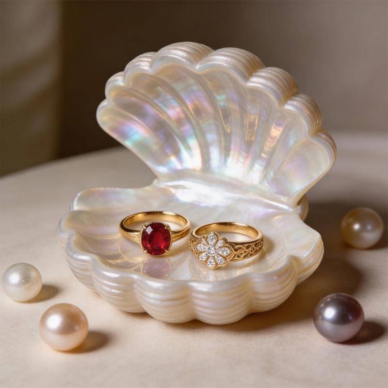 Marine Theme Plate Silicone Mold Shell Shape Resin Tray Mould For Resin Casting Making Candle Jewelry Storage Tray
