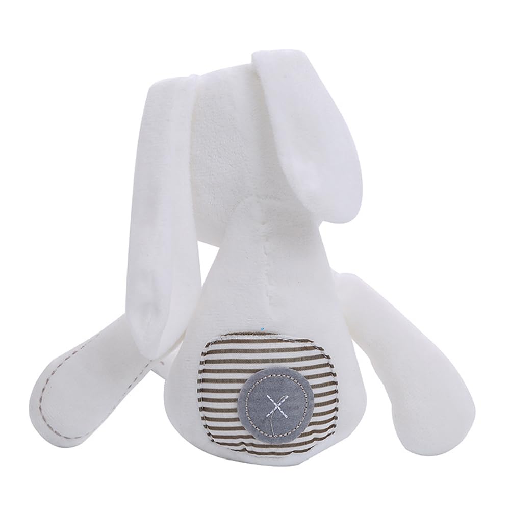 Rabbit Plush Soft to the Rabbit P.CREST Toy, Soft, Cute, Present, Gift, Touch, (White)
