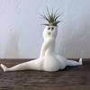 Funny Private Room Ghost Flowerpot Succulent Flowerpot Air Plant Display Indoor Flowerpot Decoration Flowerpot Funny Prank Gift