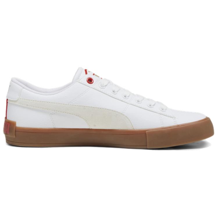 Puma Bari Comfortable Lightweight Low-Top Sneakers Unisex Sneakers White 392493-01