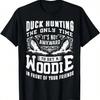 Duck Hunter Funny Joke Unisexs Duck Hunting Gifts T-Shirt.Jpg