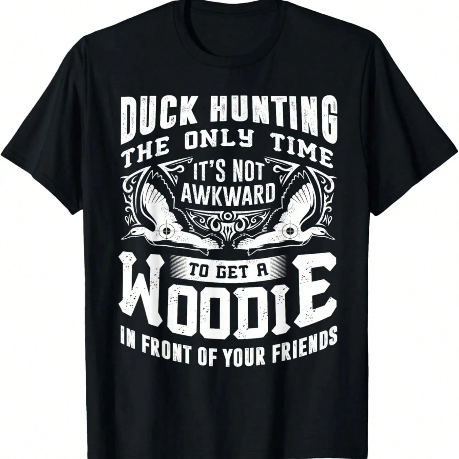 Duck Hunter Funny Joke unisexs Duck Hunting Gifts T-Shirt.Jpg S разноцветный