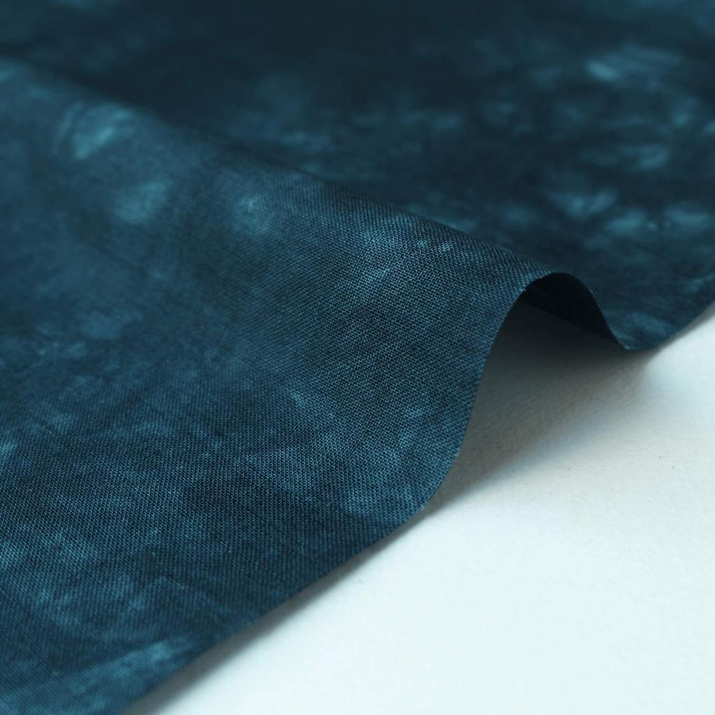 Kathy Mom Island Style 24 Makai Blue Fabric 110cm Wide X (Tie-dye, 1.5m Cut) MT6500-24-150CM