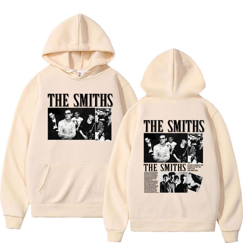 The Smiths The Queen Is Dead Print Hoodie Morrissey Marr Punk Rock Band Vintage Harajuku Men Women Oversized Long Sleeve