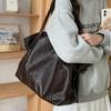 Damska Retro Torba Tote z Miękkiej Skóry - Duża Pojemność, Prosta i Wszechstronna Torba na Ramię