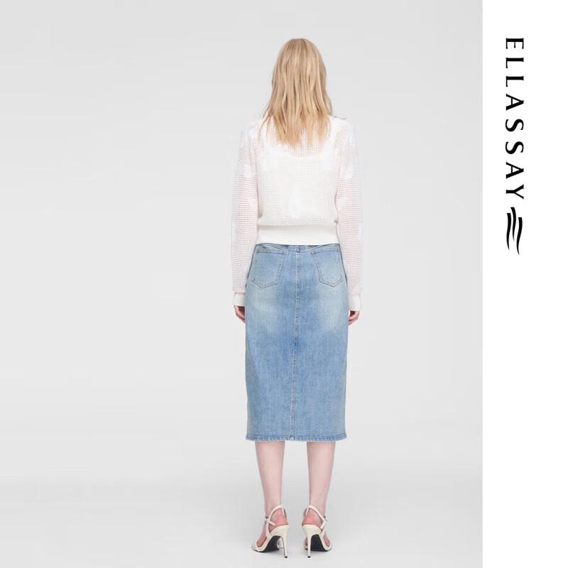 ELLASSAY Women's Spring Breathable Knit Cardigan