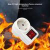 1-to-1 Outlet Conversion EU Power Socket 4.8mm Round Pins