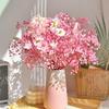 Eternal Rose & Baby's Breath Dried Flower Bouquet - Natural Living Room Decoration