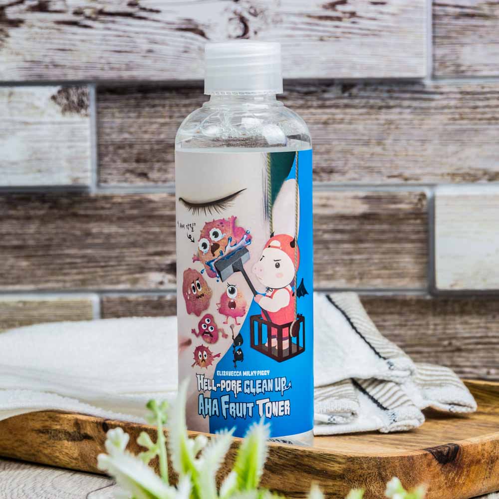 

Elizavecca - Фруктовый тоник Hell Pore Clean Up с AHA 200мл