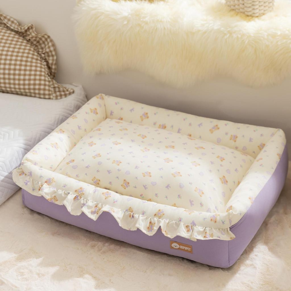 Cross-Border Dog Bed: Cozy Autumn/Winter Nest for Small Dogs & Cats