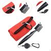 Double Sided Golf Club Brush Towel, Cleaning Tool Microfiber Towel