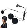 Motorcycle Helmet Speaker | Motorcycle Headphones | Waterproof Type-C Connection, Noise Reducing Microphone for Streaming Studio Video