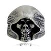 Black Death Skull Ring, Domineering and Fashionable Ghost Head Jewelry