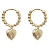 Female Star Niche Design High-end Trendy Temperament Heart Earrings