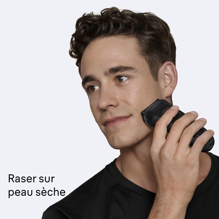 Rasoir électrique - BRAUN - Série 3 300s - 30 min - Noir