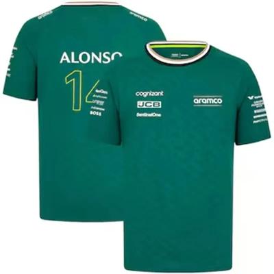 New Men T Shirt Spanish Tshirt Racing Suit F1 Team T-shirt Men's Summer Outdoor Sports Cycling Suit Large Top Men Clothing