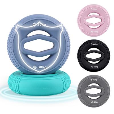 Hand Grip Ring Compact Size Lightweight Portable Stress Relief Forearm Hand Grip Strengthener Wrist Muscle Trainer