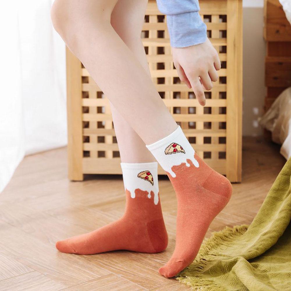 Women Cute Cartoon Art Print Harajuku Short Socks Korean Style Cotton Ankle Sock Women Cute Cartoon Art Print Harajuku Short Socks Korean Style Cotton Ankle Sock