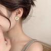 High-End 925 Sterling Silver Rose Stud Earrings: Luxurious Retro Design for Summer 2022