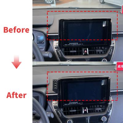 Soporte para teléfono con navegador de 8/9 pulgadas, compatible con Toyota Corolla E210 2019 2020-2025. Accesorios personalizados para automóvil.