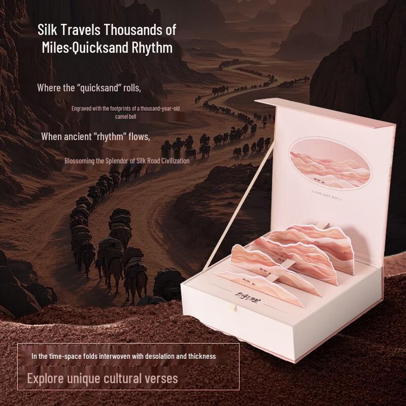 Aimeili Silk Scarf and Folding Umbrella Set