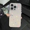 Polka dot color star color silver shell for Apple 16/15/14 Pro mobile phone case 15promax13/12/11X