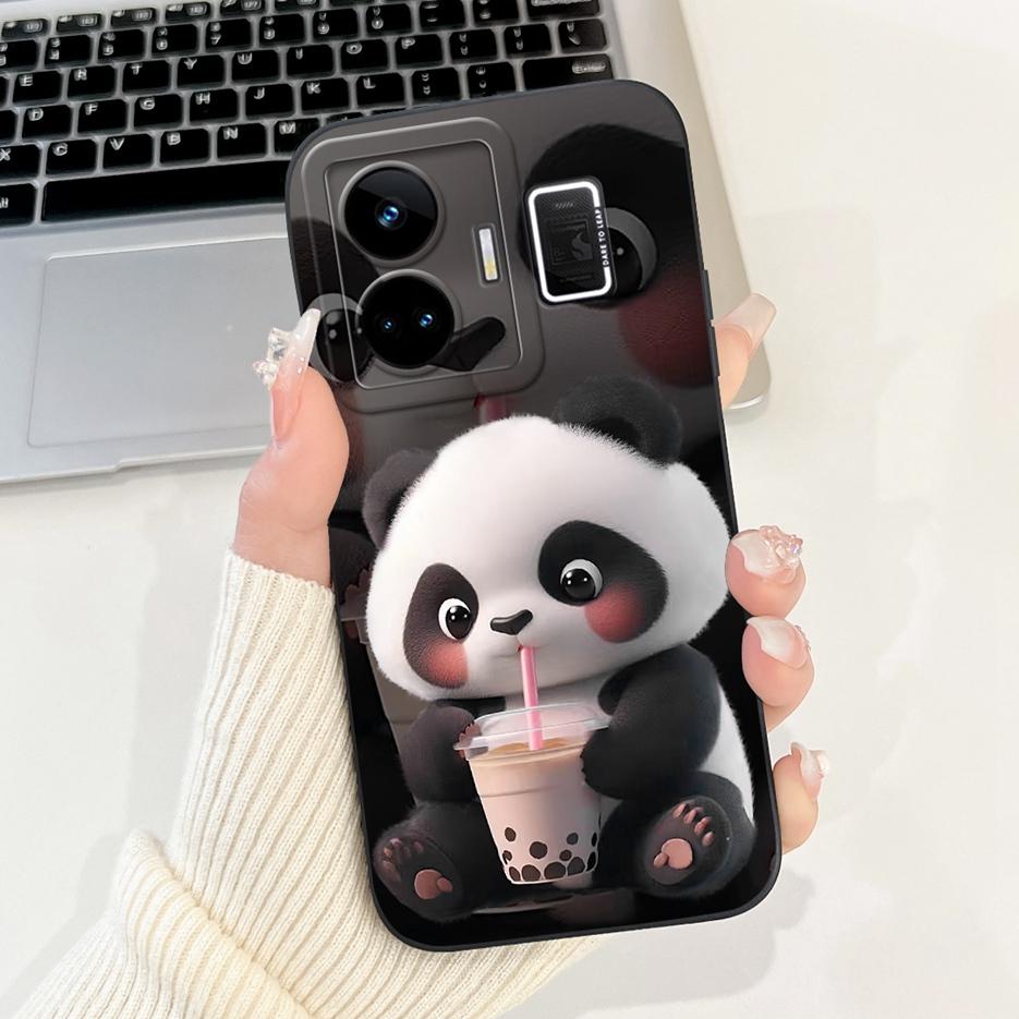 For Realme GT3 Case RMX3709 Cute Funny Cartoon Cover Soft Silicone Case For Realme GT Neo 5 Neo5 240W RealmeGT3 Back Cover Coque