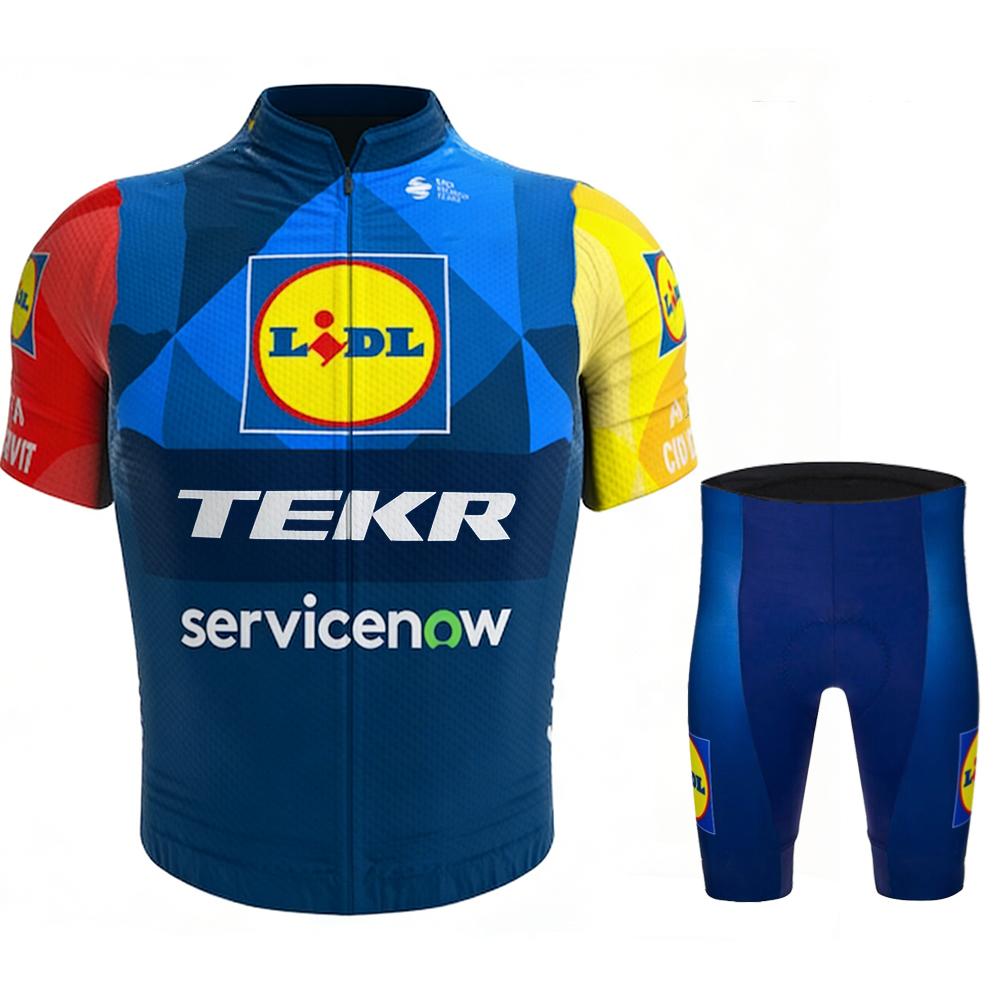 

Men s Mtb Clothing Cycling Jerseys TEKR Blouse Clothes Man Jacket Mens Set Shorts Equipment Professional Shirt Uniform Pants Gel Asian size - 4XL