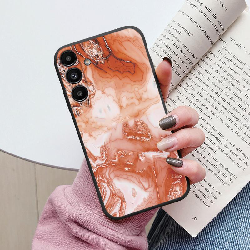 Case For Samsung A54 5G Back Cover Protective Silicone Funda Fashion Marble Stone Texture Coque For Galaxy A56 A16 A26 A36 A17