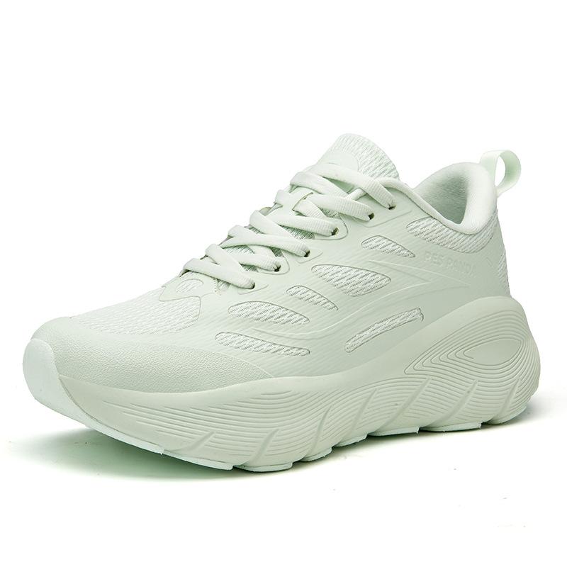Sneakers high elastic shock absorber running jumping exercise couple casual shoes fashion versatile trendy shoes
