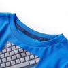 T-shirt enfants manches longues imprimé manette de jeu et clavier 92-104-116-128-140