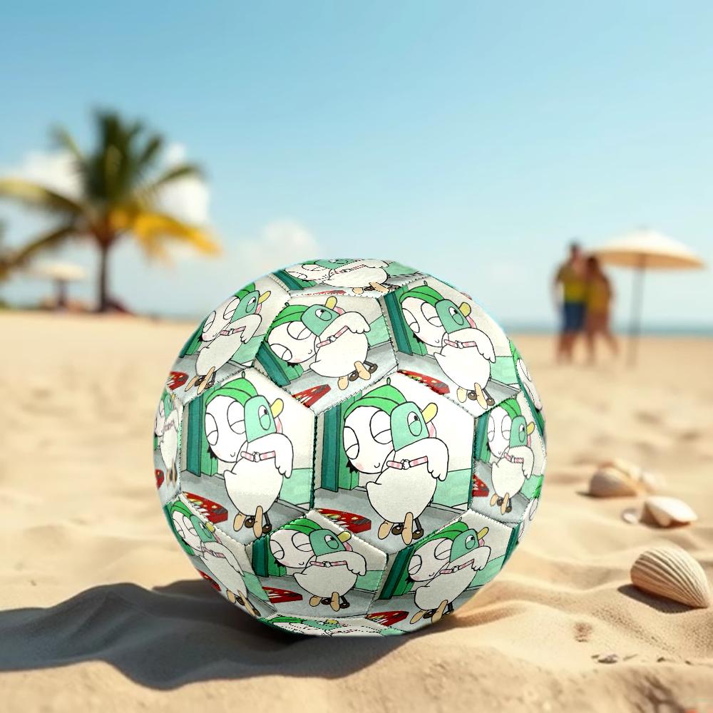Sarah & Duck Theme Size 5 Soccer Ball, Suitable for Both Indoor and Outdoor Matches, a Gift Suitable for Everyone.