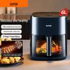 SUPOR 6L Smart Visual Air Fryer with Steam Frying