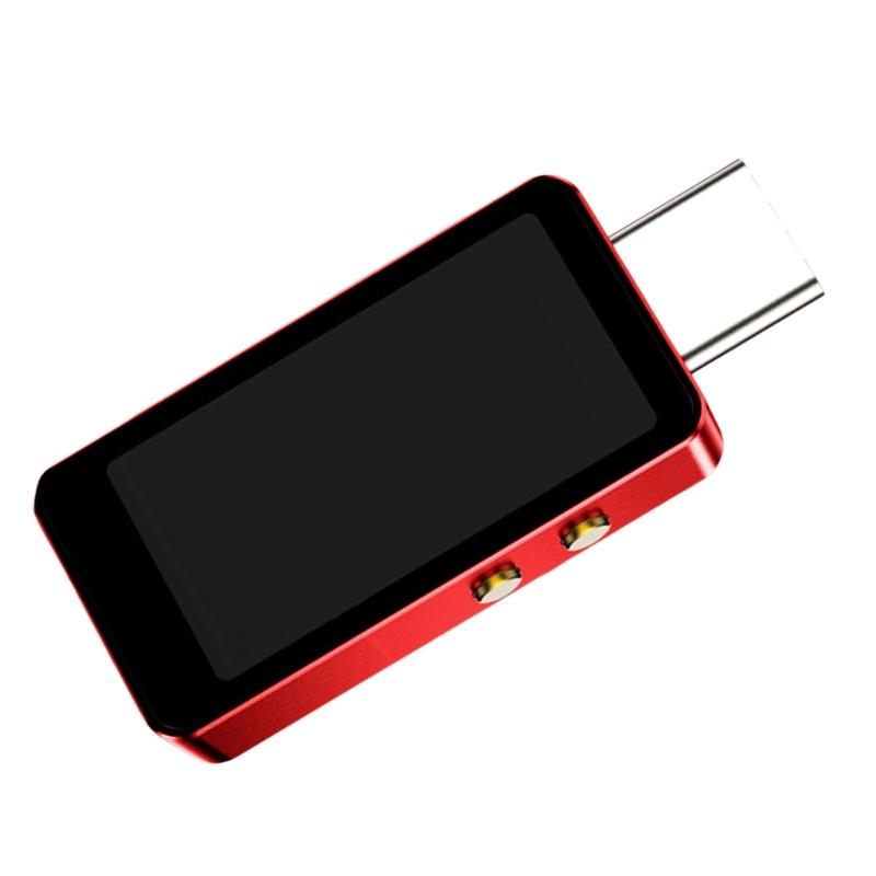 

Multifunction Type C Power Meter with Voltages and Current Testing DC4V-28V for Electronic Devices 1