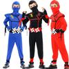Children's Halloween Ninja Muscle Cosplay Costume Set for Role-Playing and Stage Performances