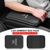 Car Armrest Box Mats Leather Center Console Covers Accessories for Civic Accord CRV HRV Fit Jazz City Odyssey Jade Vezel