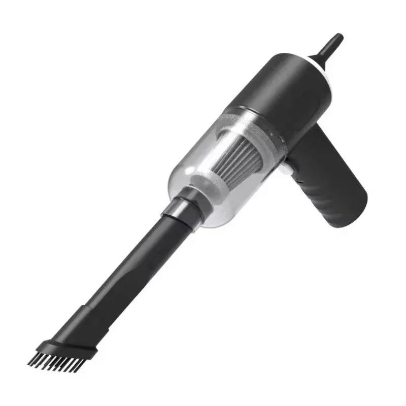 

Cordless Handheld Vacuum Cleaner Portable Car Vacuum with Blower & Light one size чёрный