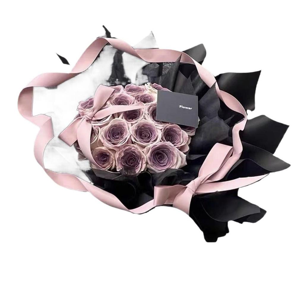 Rauchpflaumen Seifenblumenstrauß: Konserviertes Blumengeschenk für Valentinstag, Qixi oder Geburtstage