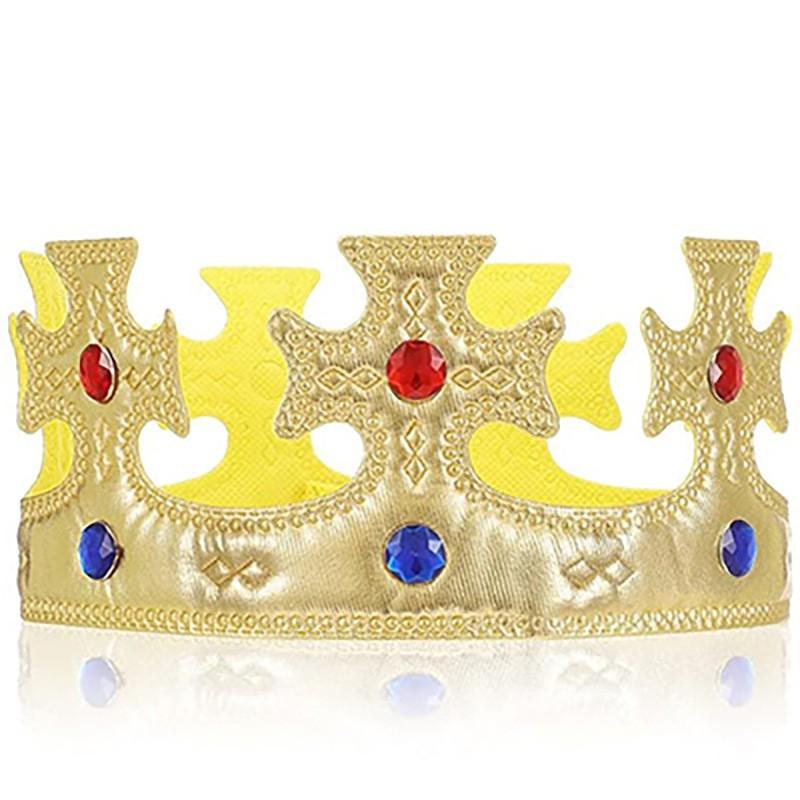 1 buc Coroană de ziua de naștere pentru copii Bandă de păr din pânză pentru petrecerea copiilor Fete Crăciun Elastic Recuzită pentru ședință foto Bebeluș Un an Fotografie Nou