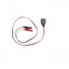 USB Male Female Power Cord 60CM with For Alligator Clips for DC Current