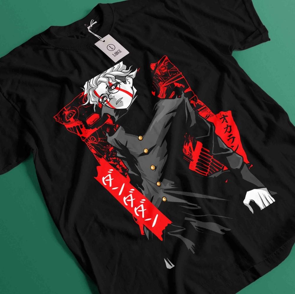 

Футболка Dan Da Dan Футболка Окарун Футболка Момо Аясэ Футболка Кен Футболка Турбо Джин Айра Сэйко L