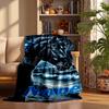 vivid horse Custom Flannel Blankets Soft Warm Cozy Throws for Home Decor Holiday Gifts