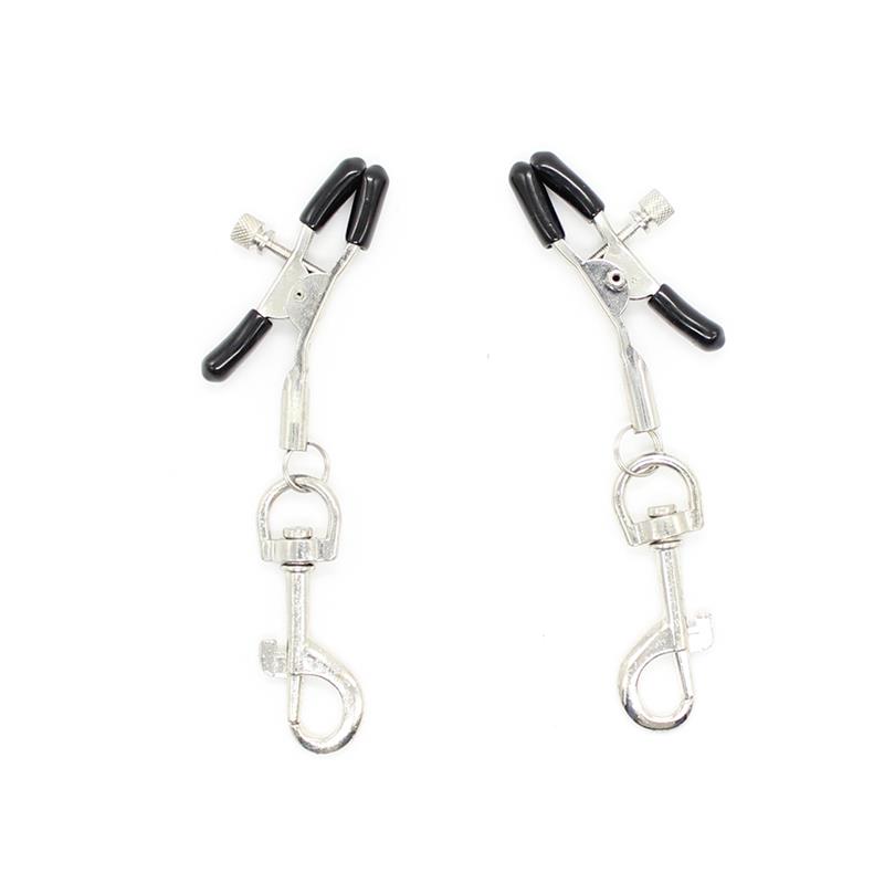 Nipple Clamps with Metal Carabiners