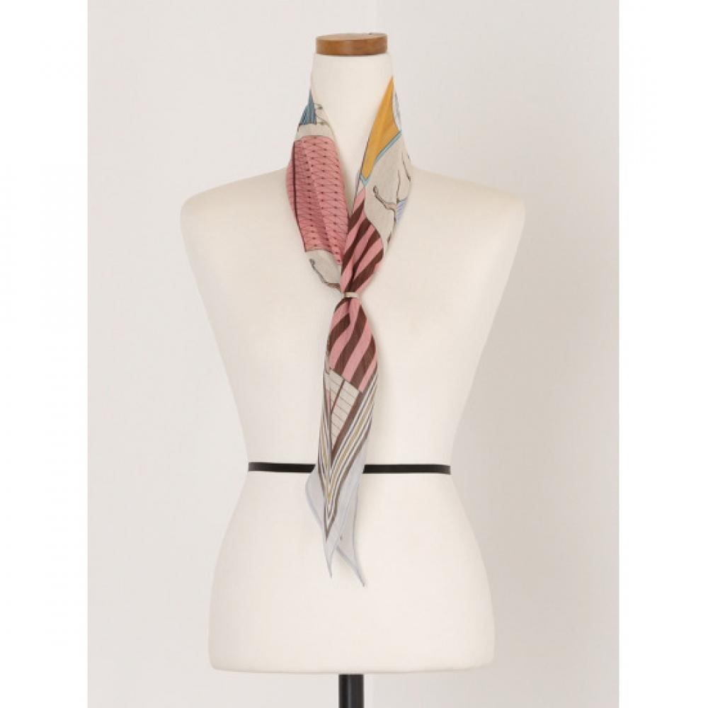 Shop Women S horSe Neck Guard Diamond Petit Scarf Pink Drn wSc 0722