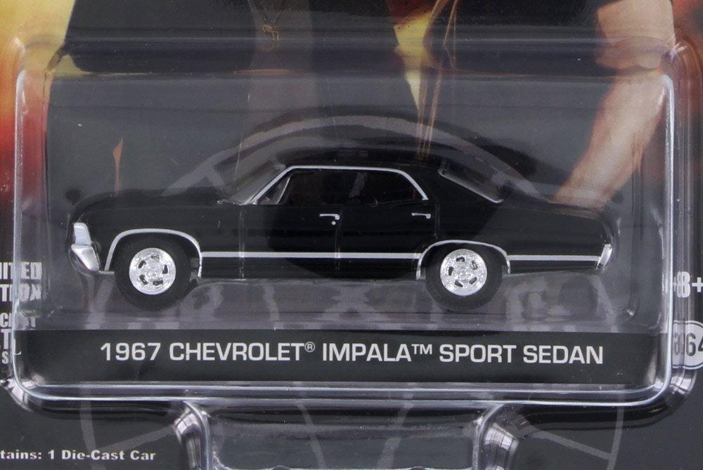 Greenlight 1967 Chevrolet Impala Sport Sedan Supernatural Scale Vehicle Replica 44692/48 1/64 Die-Cast