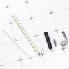 1 Set Golf Pen Set Mini Desk Game Toy Stress-Relief Gadget Golf Club-Shaped Pen Mini Desktop Putting Green Game Pen Set