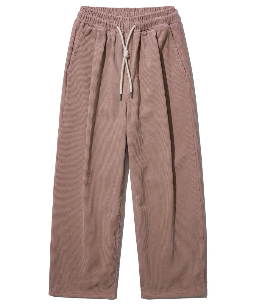 WV PROJECT Croffle Corduroy Wide Pants Indie Pink Mjlp7618