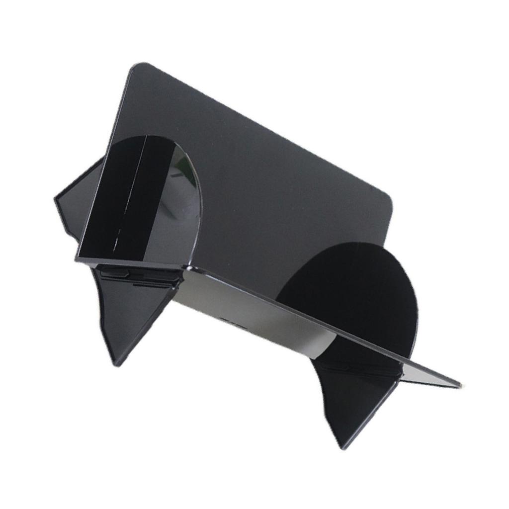 Desktop Small Bookshelf Simple Large Capacity Plastic Tilted Desk Book Storage Rack for Home